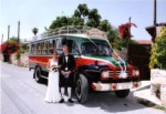 Today a wedding vehicle